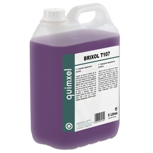 BRIXOL T 107. Limpiador repelente de insectos. Garrafa de 5 L